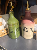 Ceramic Oil Jar - Set Of 2