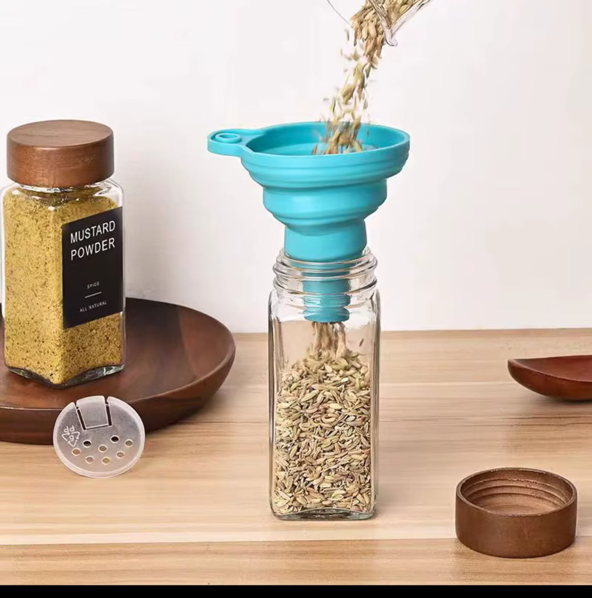 Spice jar set