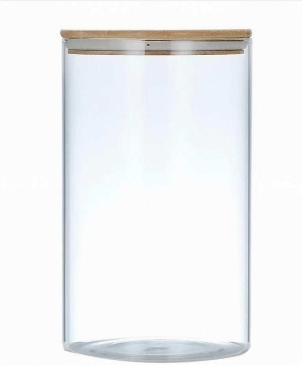 3 litre  Round Glass Jar