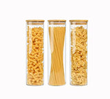 glass spaghetti jar