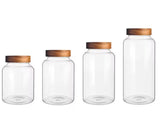 plastic acacia jar
