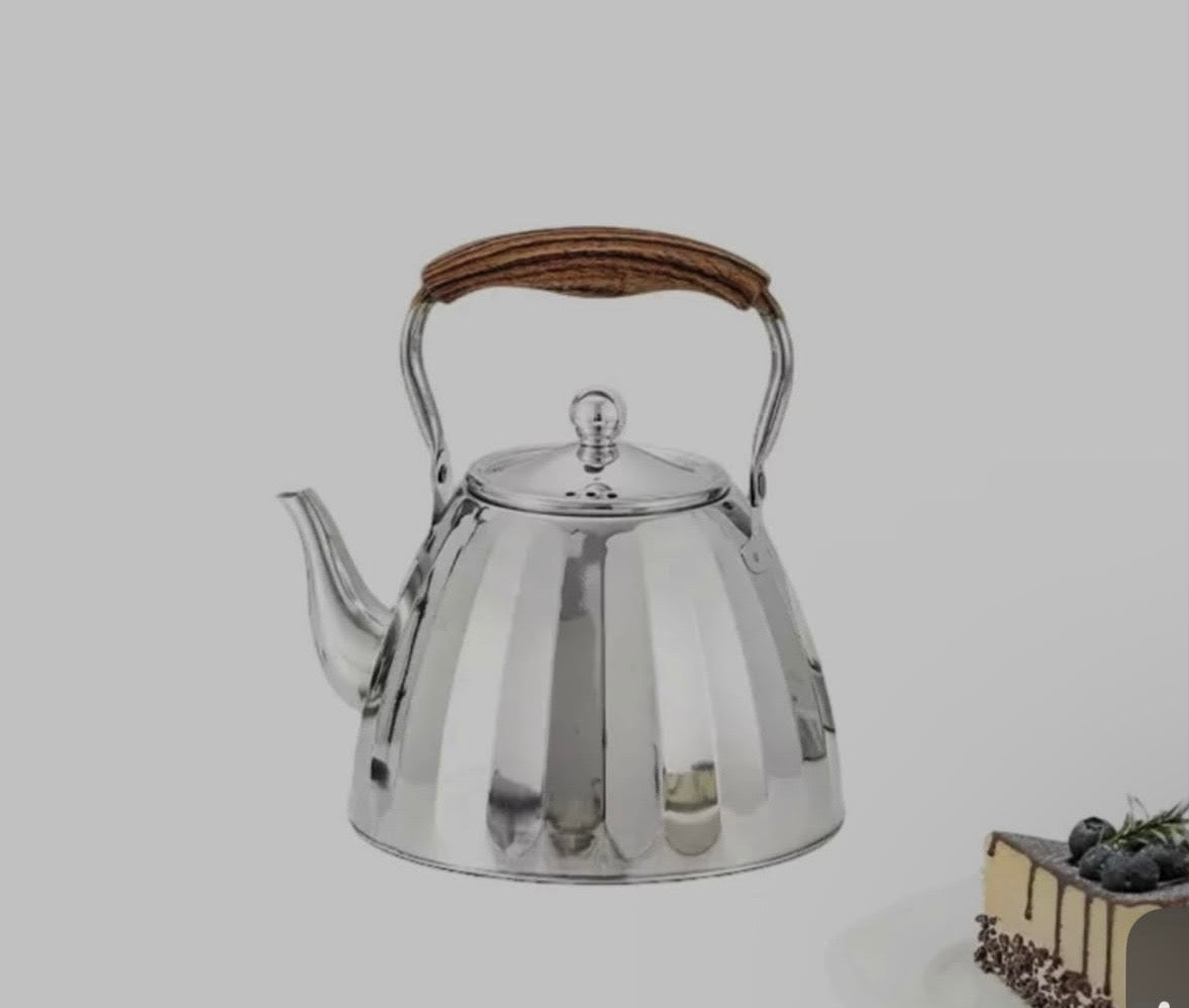 Silver Stainless Kettle