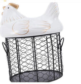 ceramic chicken egg rack