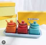 la cruset spice jar set