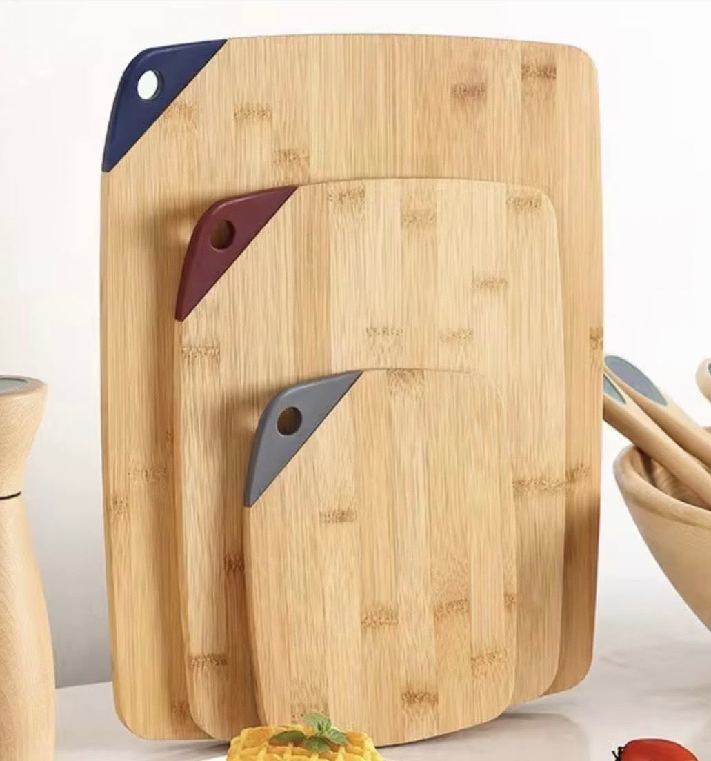Set Of 3 Wooden Chopping Boards