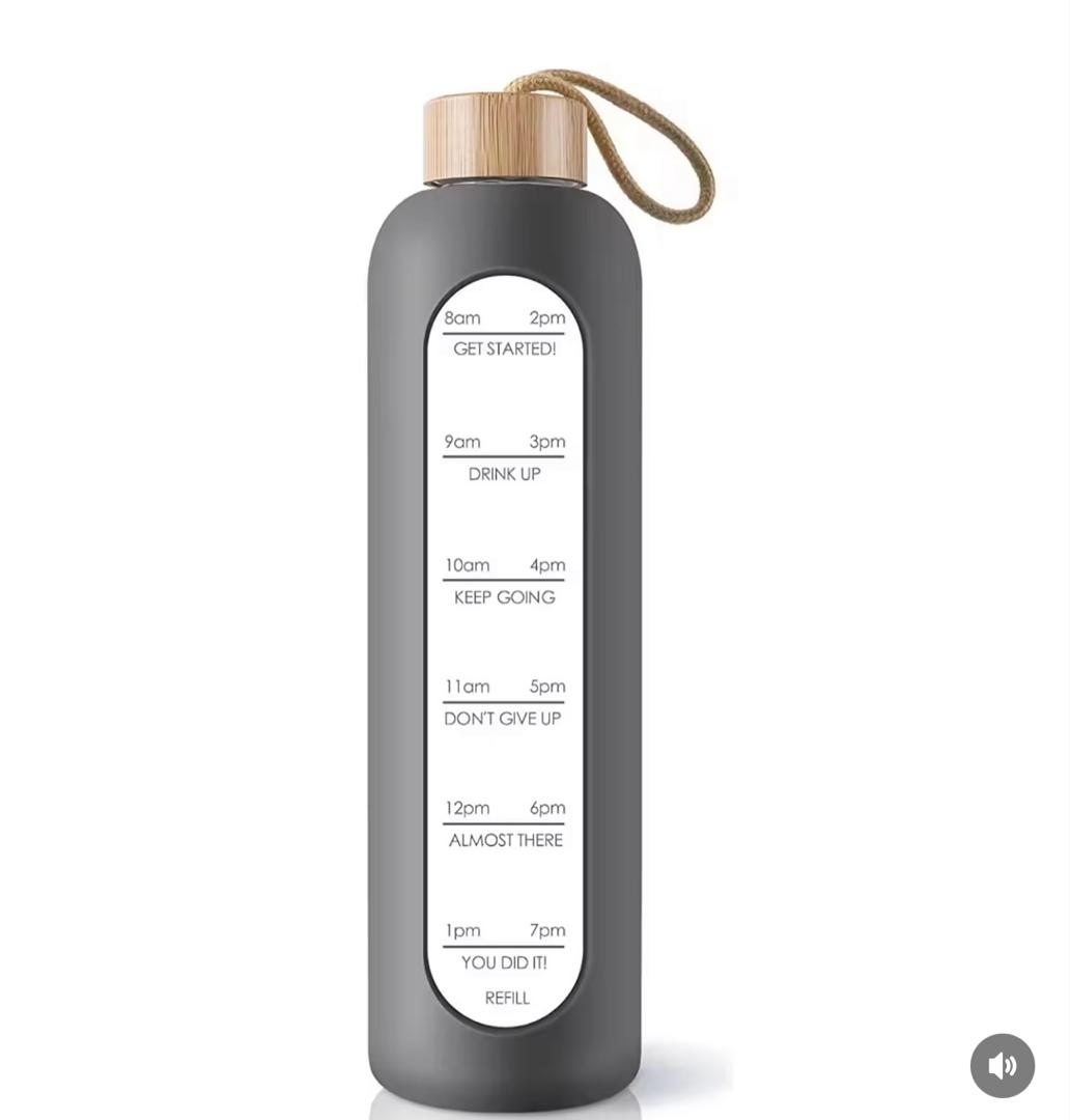 Glass Bottle With Sillicon Body Suite