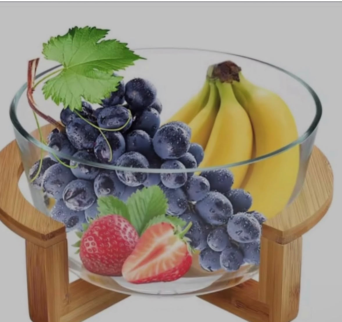 Glass Bowl For Fruit Or Salad