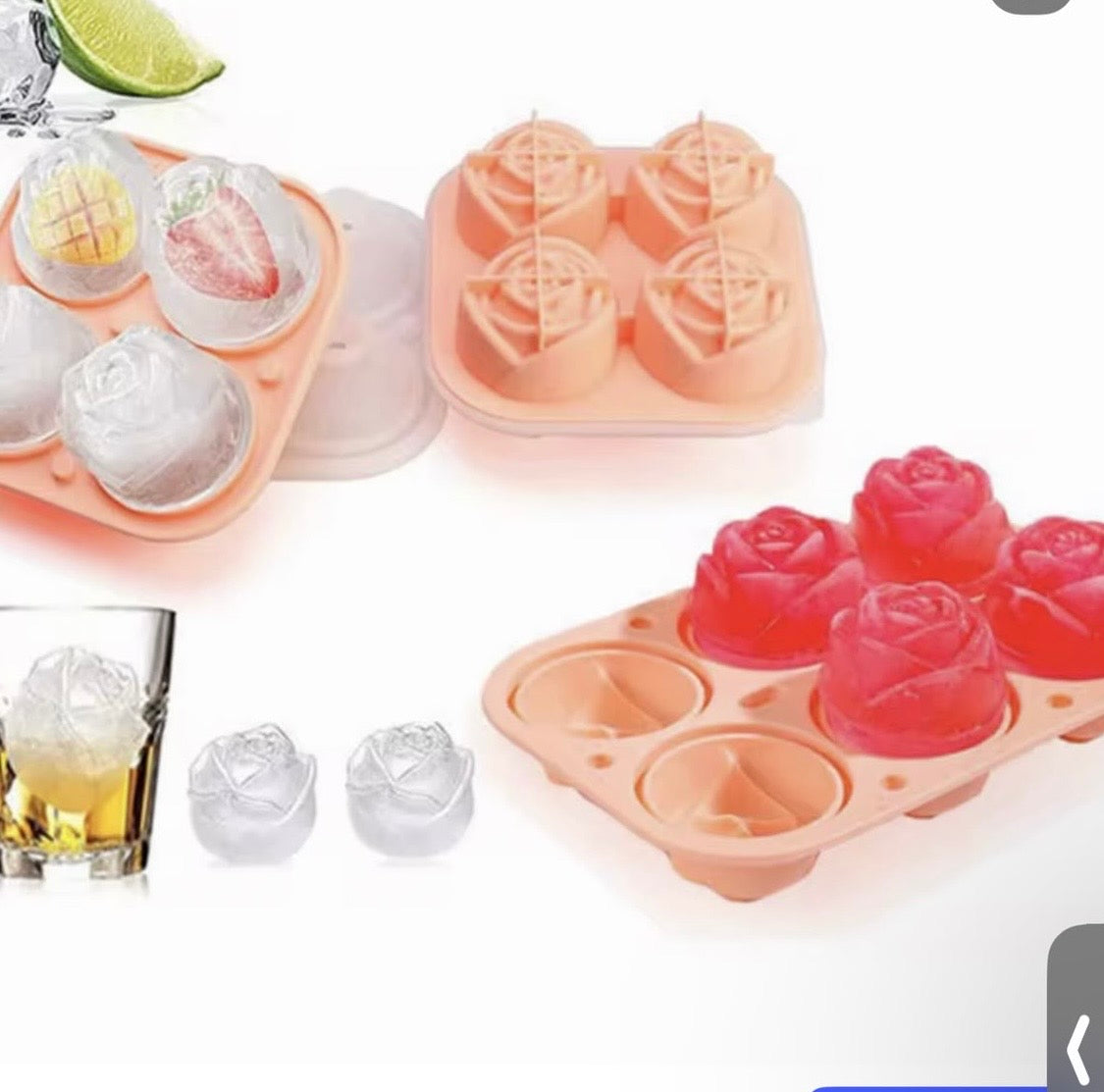 Ice Cube Mold black.fridge org