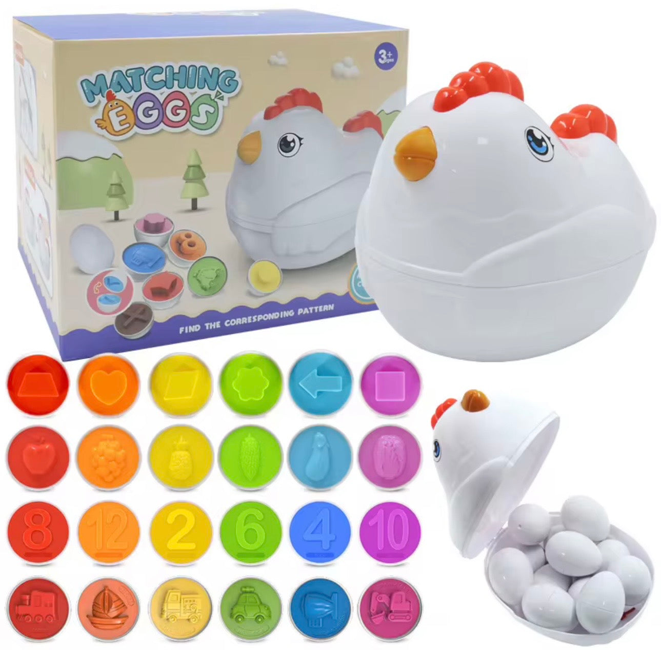 Educational Learning Eggs