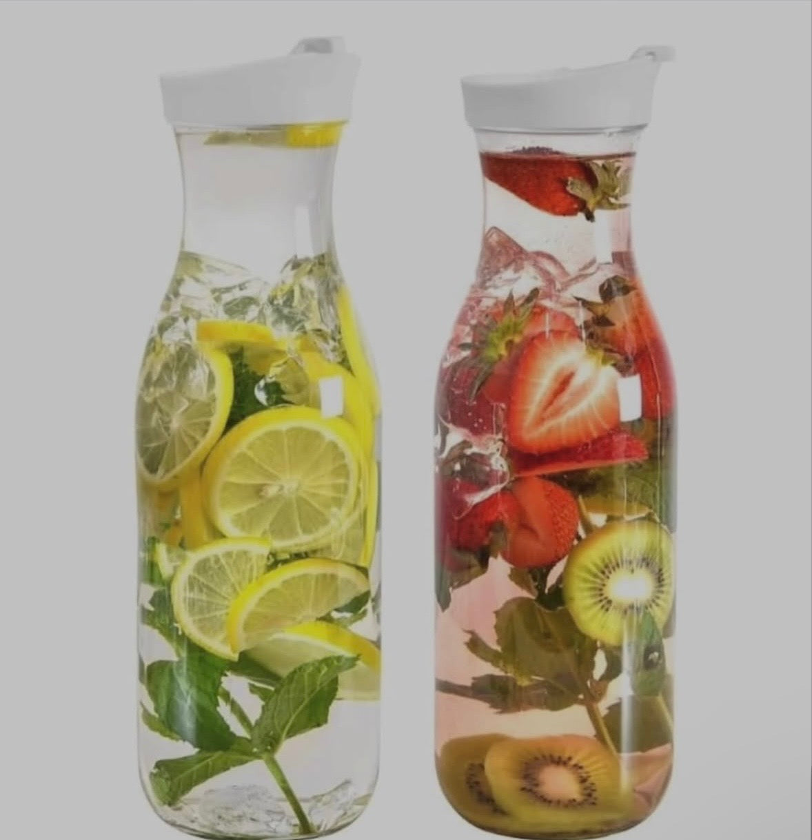 Plastic Juice Storage