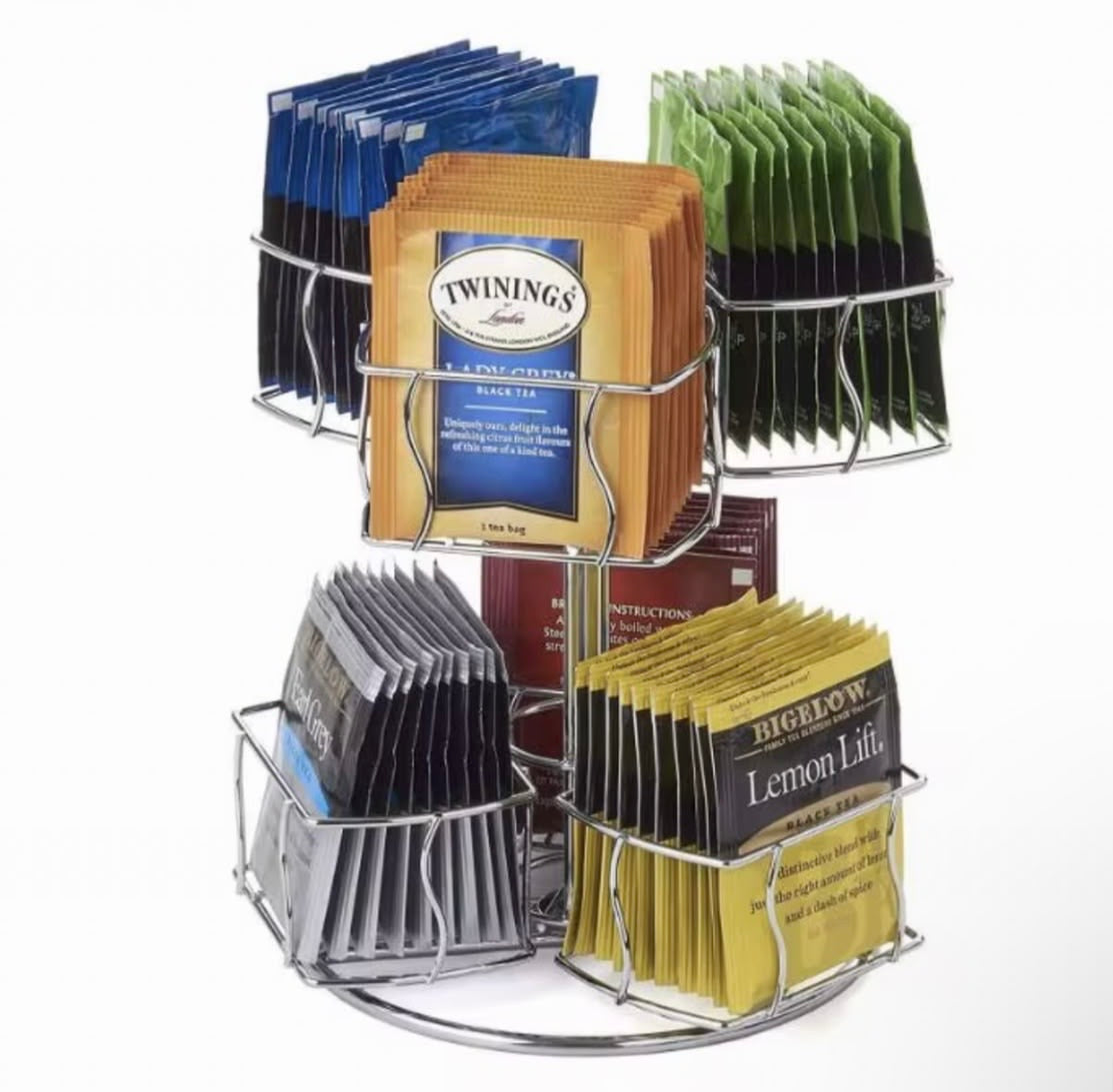 Tea Bag Rotating Organizer