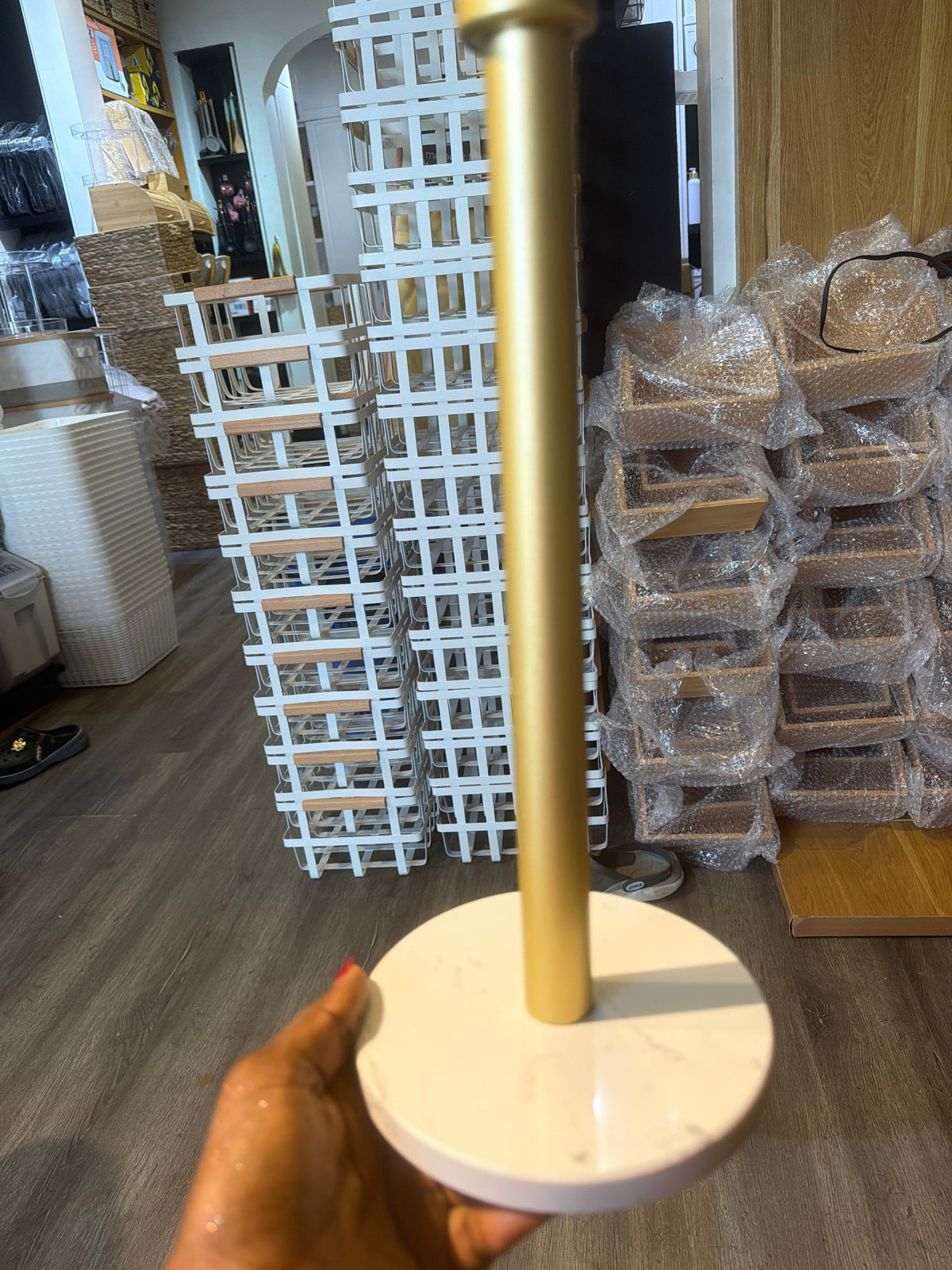 Marble Tissue Holder