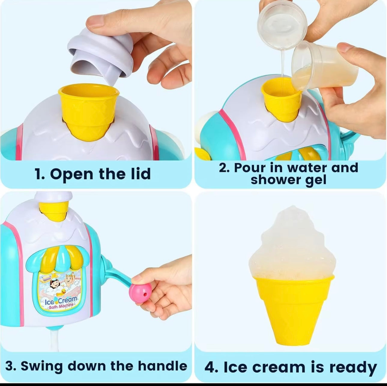 Bath Foam Dispenser