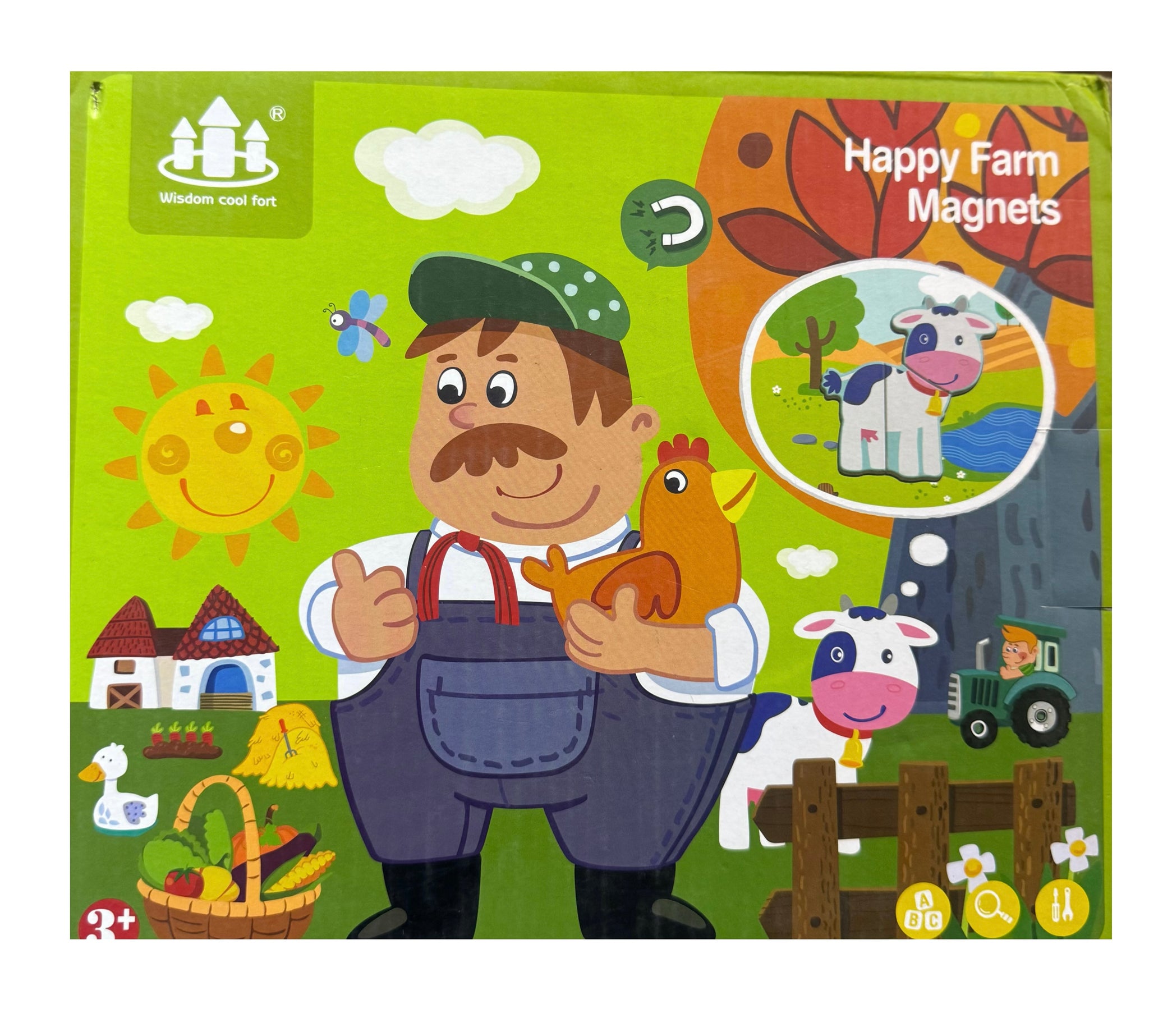 Happy Farm Magnet