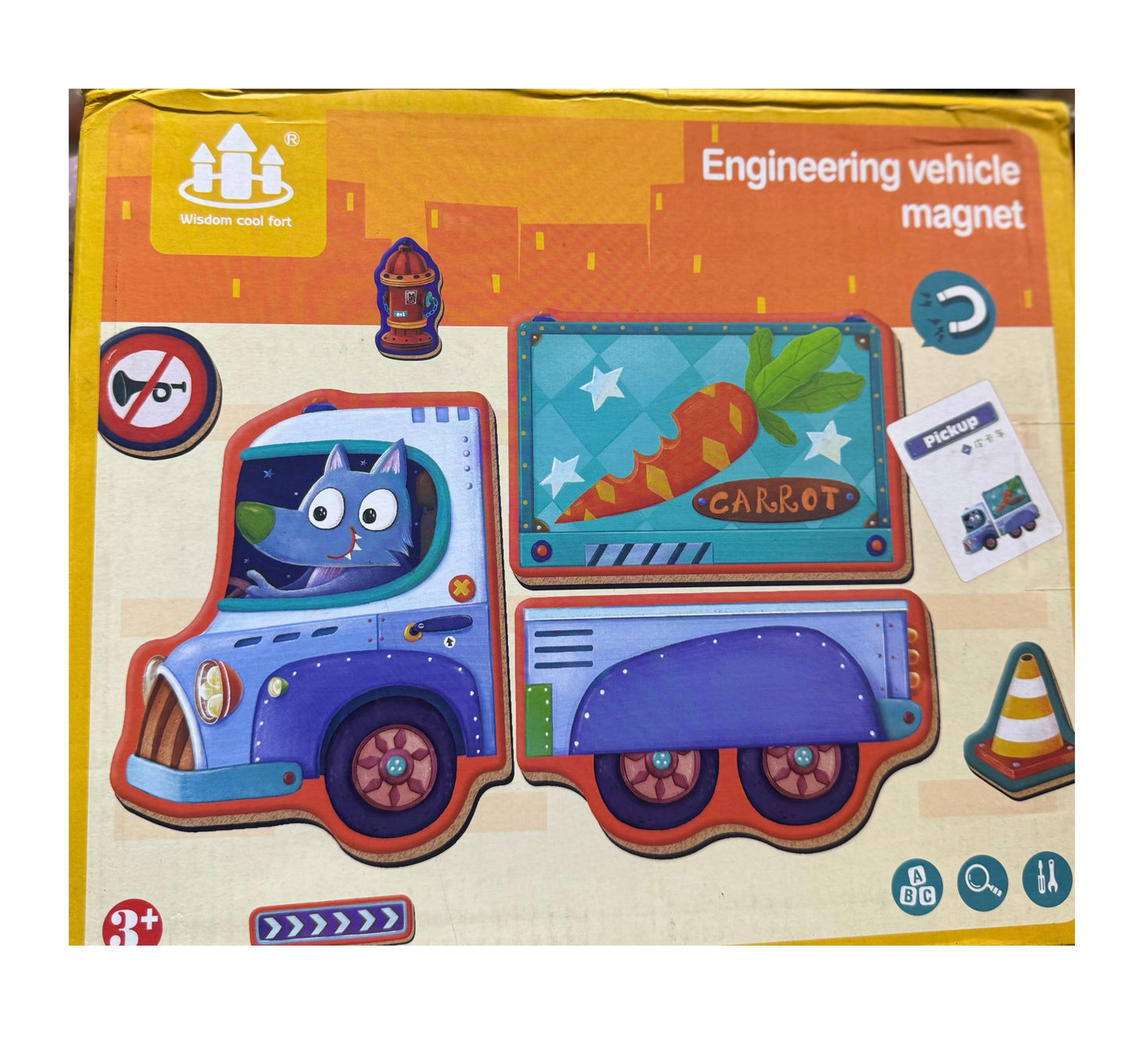 Engineering Vehicle Magnet