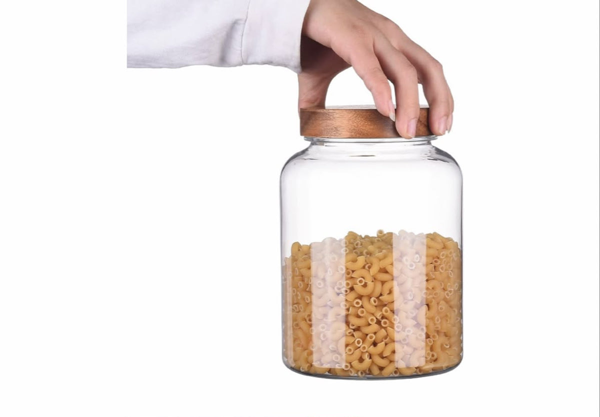 Acrylic acacia jar
