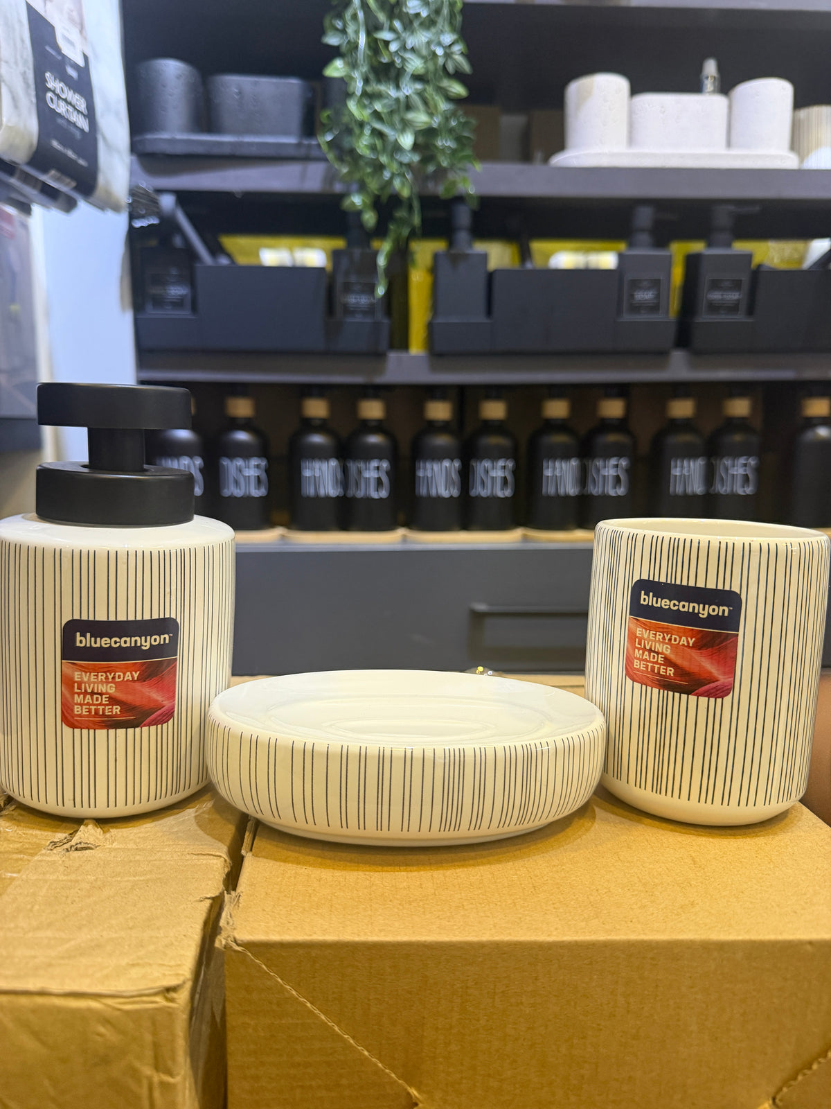 Blue canyon soap dish