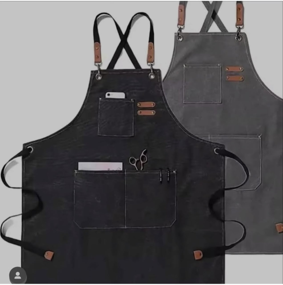 Denim Cooking Apron