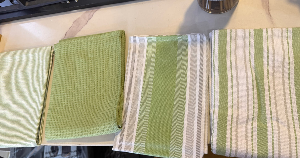 Kitchen napkin/tea towel set of 4