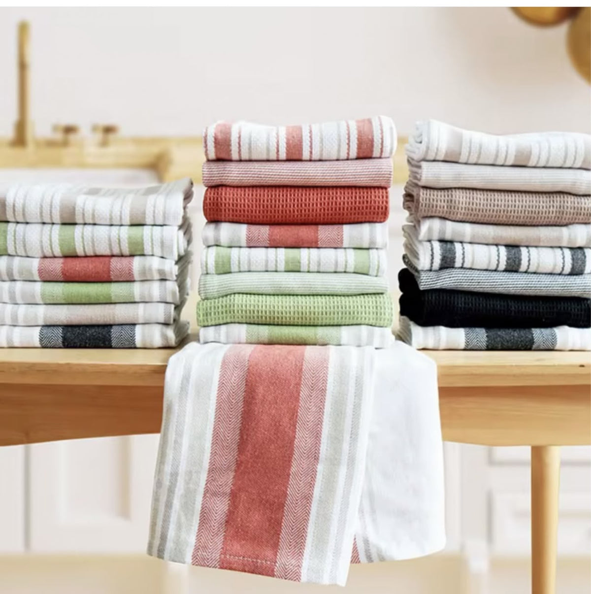 Kitchen napkin/tea towel set of 4