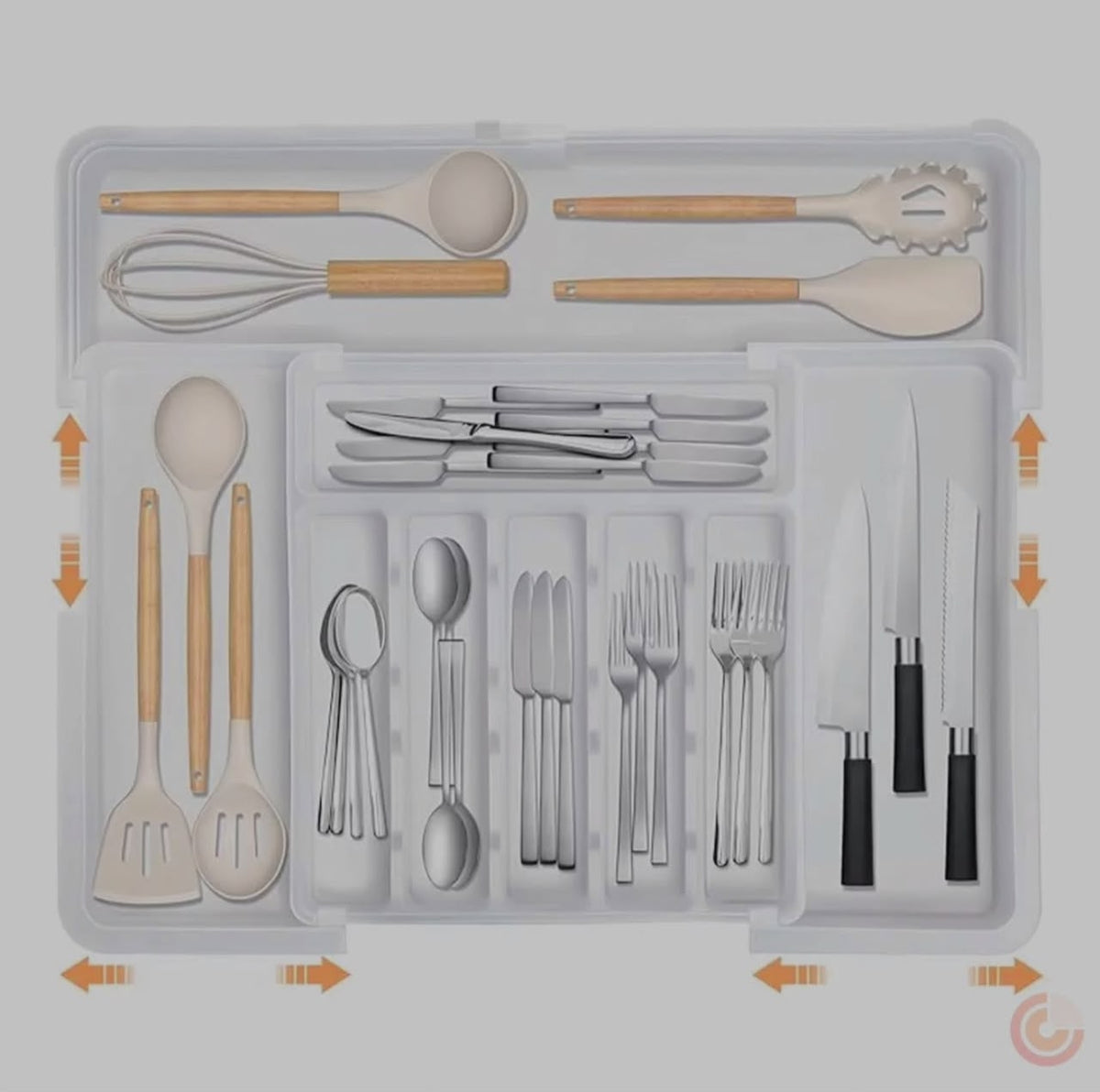 Expandable Cutlery Organizer