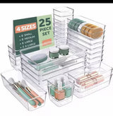 Acrylic storage drawer organizer/makeup organizer/closet