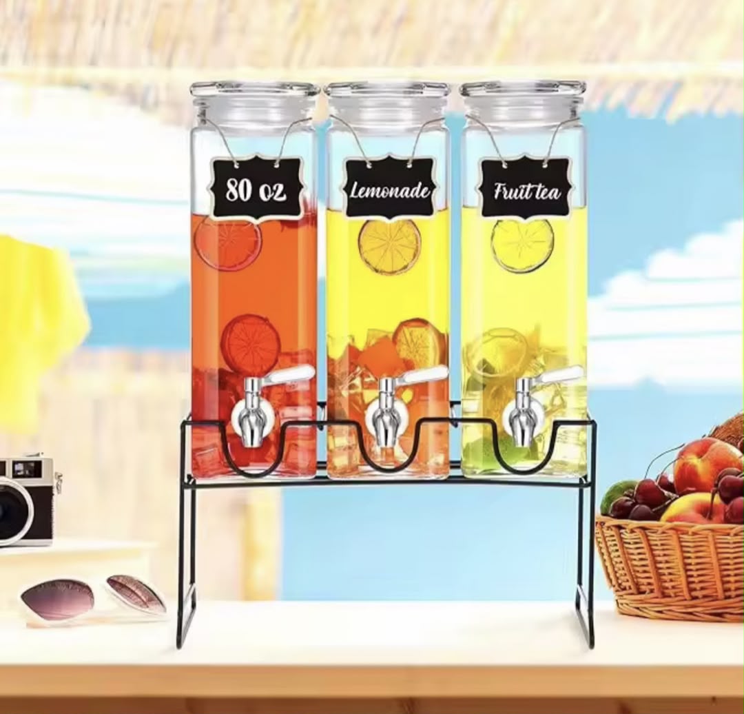 Drink dispenser 3 in 1