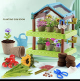 Planting sun room /gardening tools