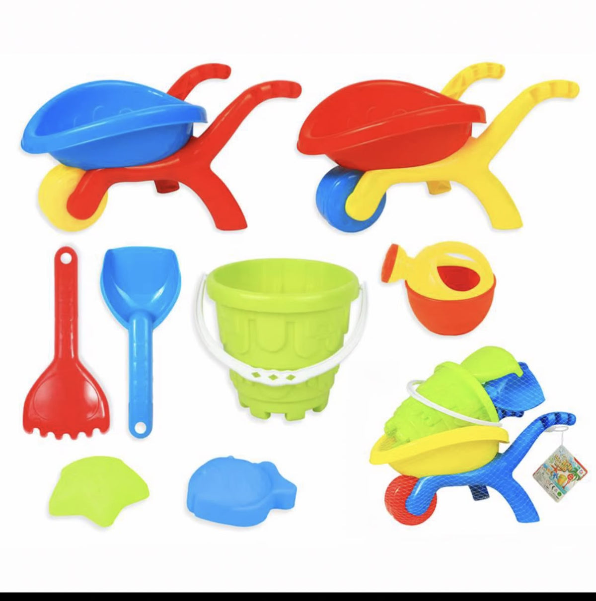 Gardening tool/beach set