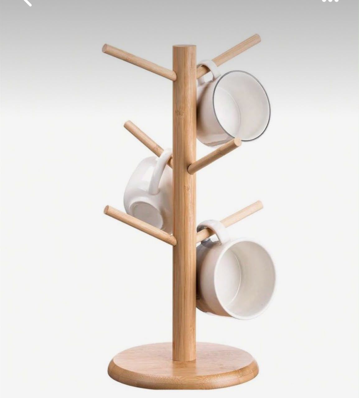 Wooden cup holder