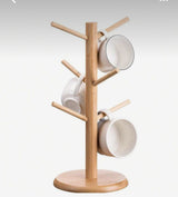Wooden cup holder