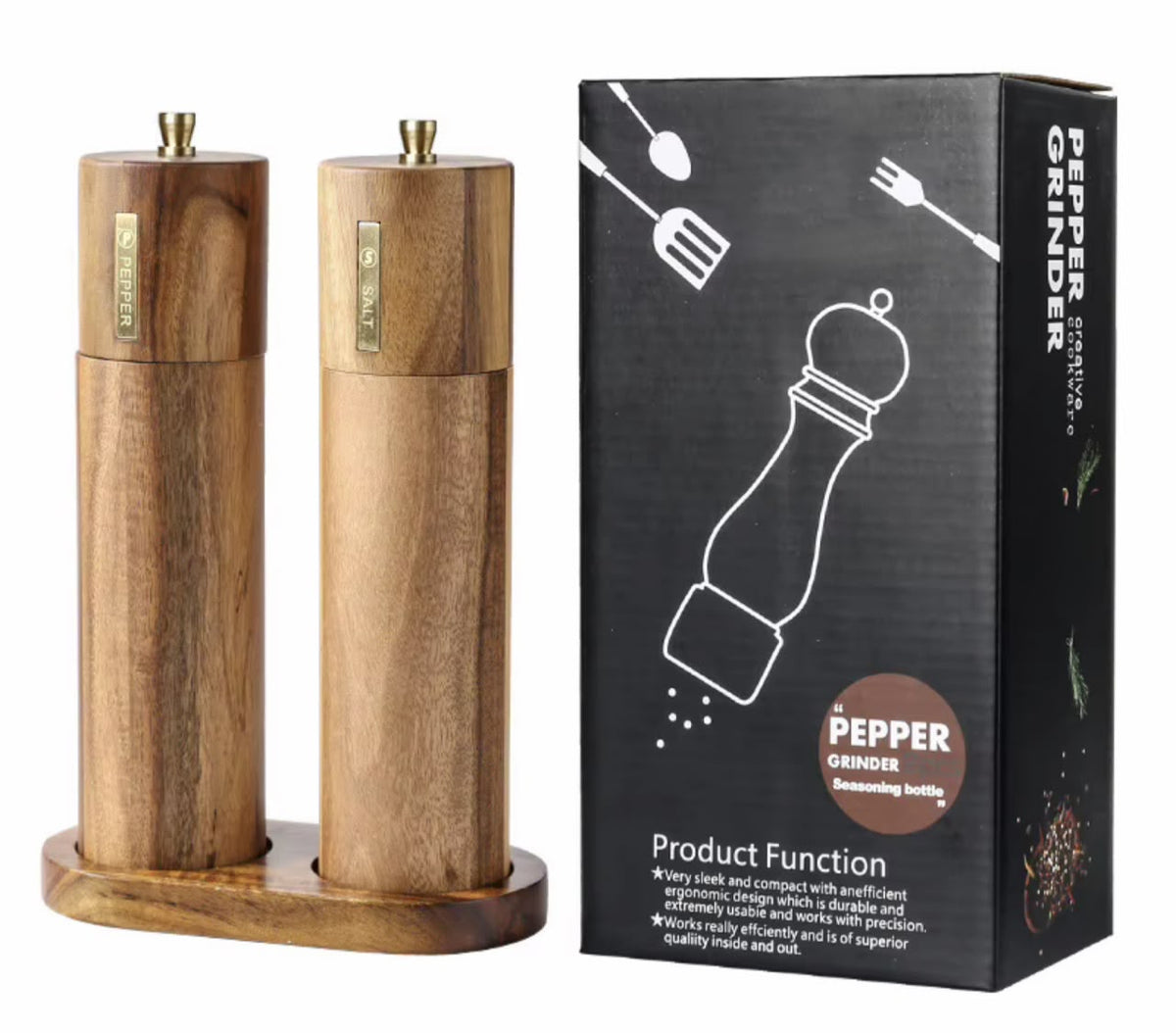 Pepper mill/ salt shaker