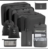 Travel set/cloth organizer