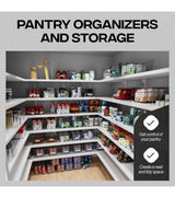 Clear bin/storage pantry bin single