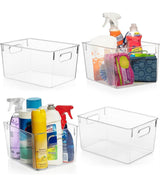 Clear bin/storage pantry bin single