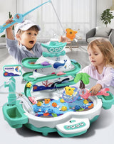 Electric fishing game toy