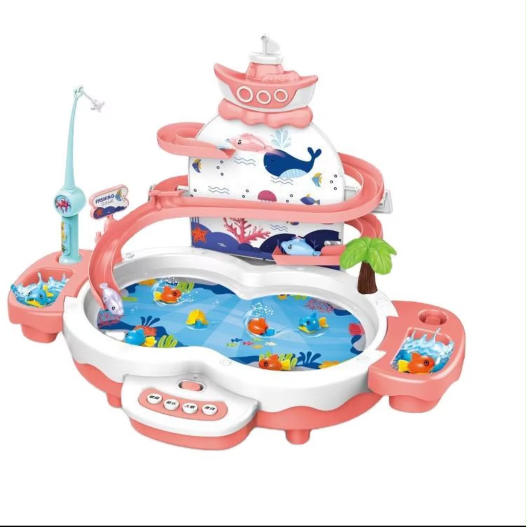 Electric fishing game toy