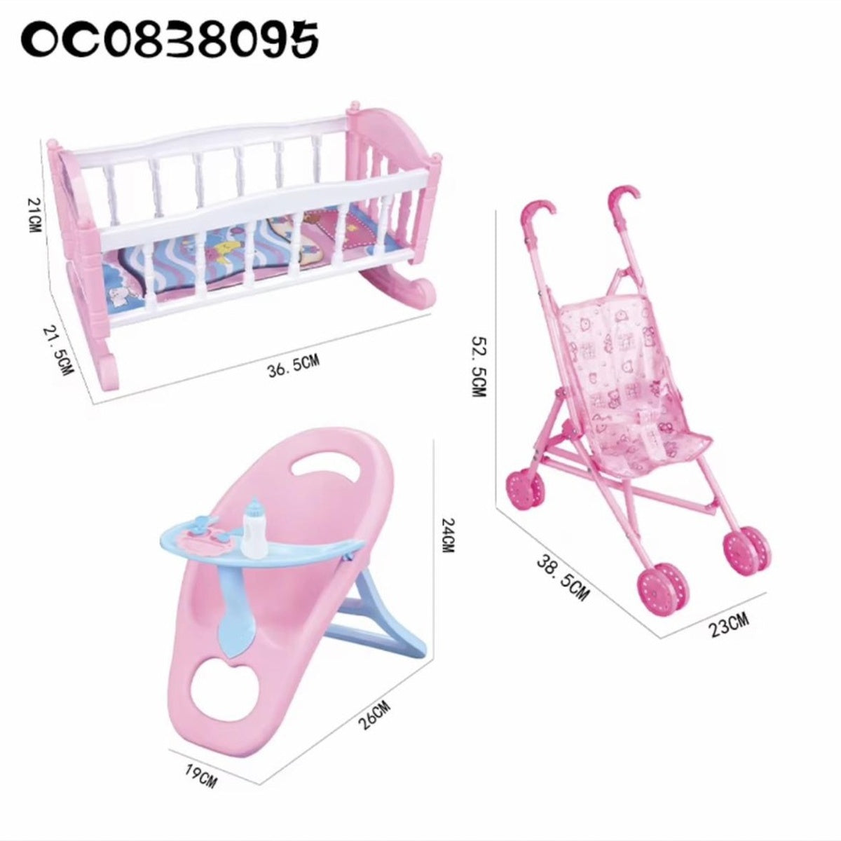 Baby Bed Set With Baby